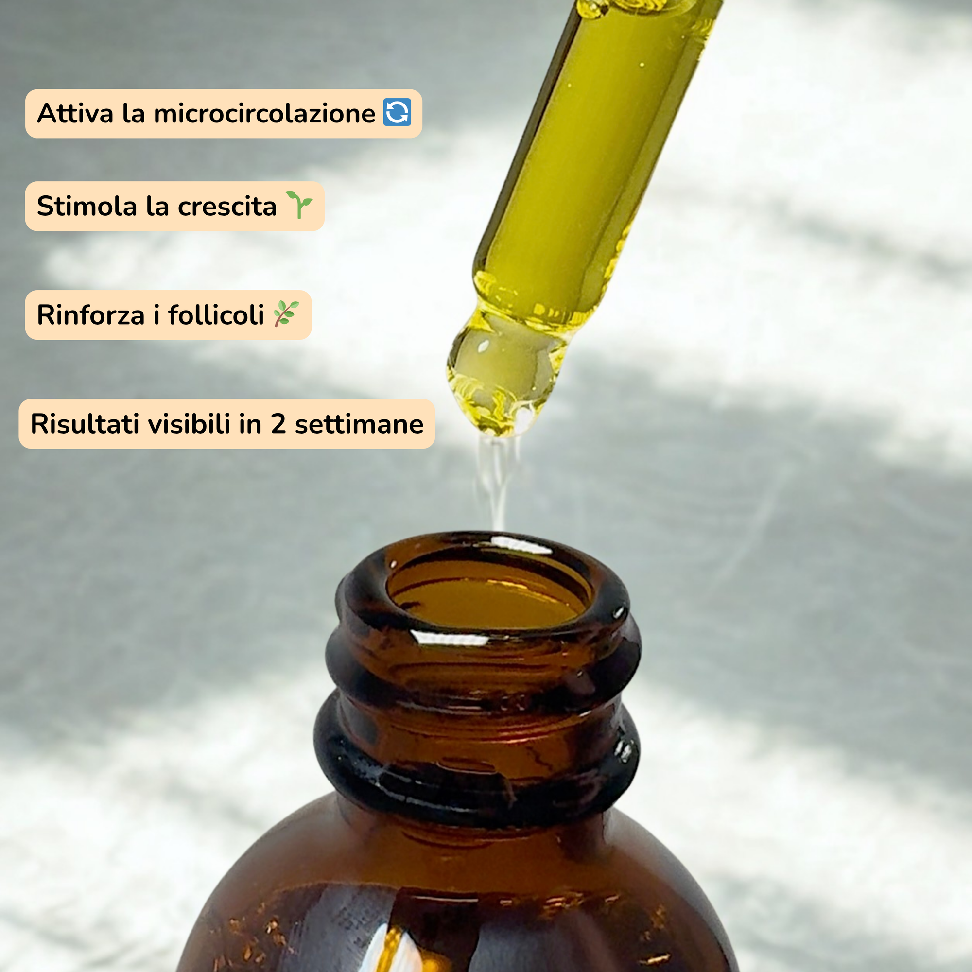 Elixir Crescita - Olio per la crescita dei capelli
